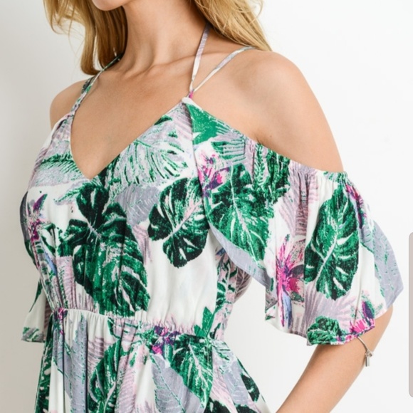 🔴5/$25 Tropical Coco Maxi Dress - Picture 2 of 5